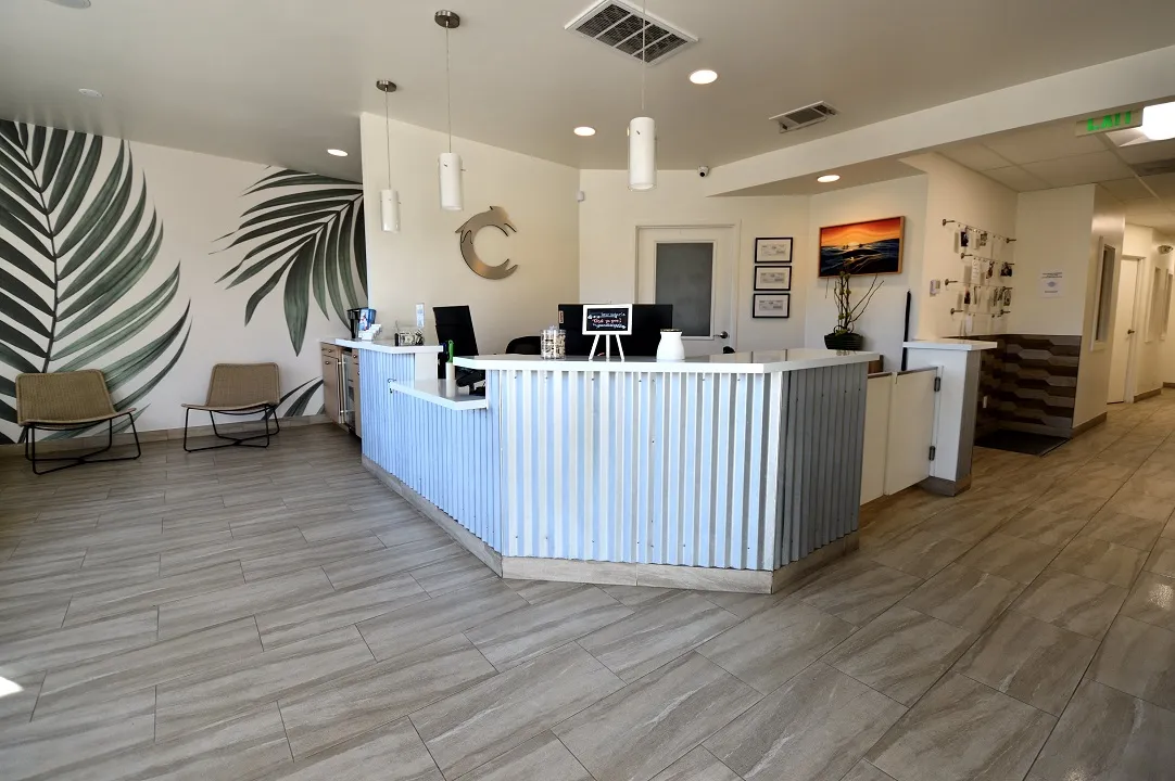 Coastal Animal Hospital Vet Encinitas lobby and hall